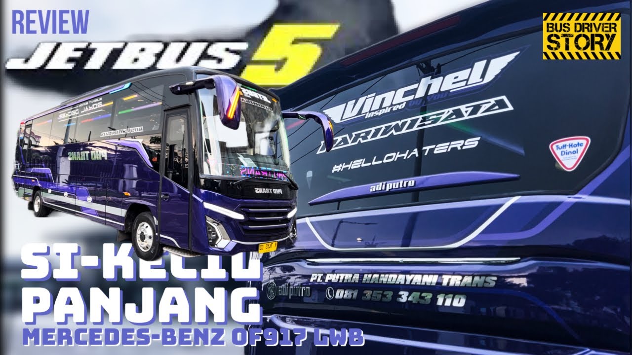 REVIEW | SI-KECIL PANJANG, JETBUS 5 MD MERCEDES-BENZ OF917 LWB ‼️