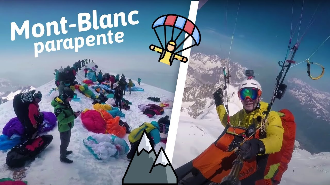🏔️🚨 MONT BLANC PARAPENTE - CANICULE 🚨🏔️