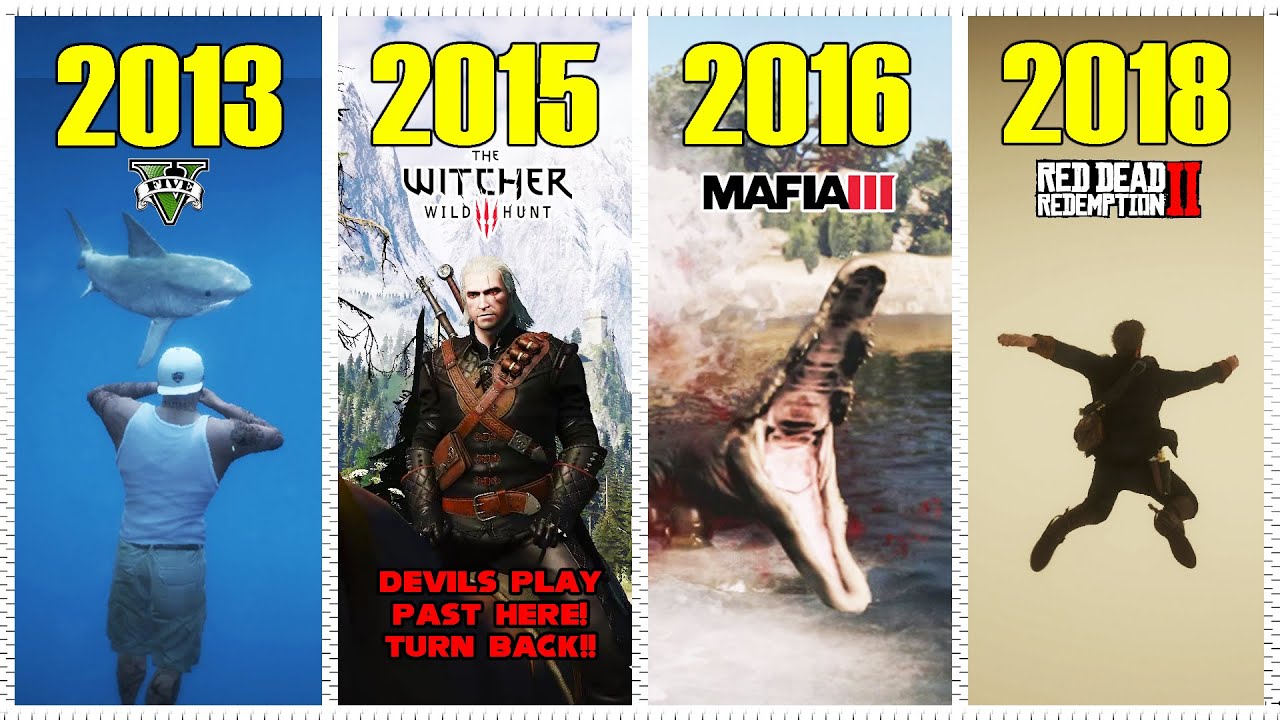 How games STOP us from Crossing Map Boundaries? (2010 - 2020) (In 13 different games!)
