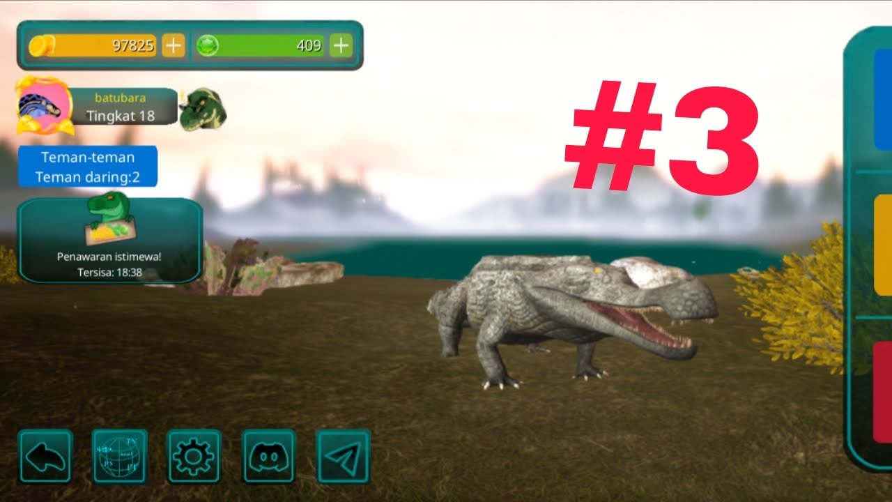 Main the cursed dinosaur isle part 3 #thecursedisle 