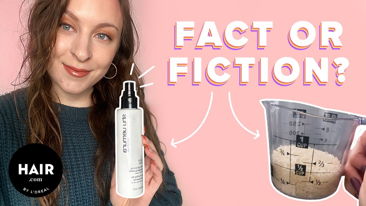 Does Rice Water Actually Help Hair Growth? | Watch Me | Hair.com By L'Oreal