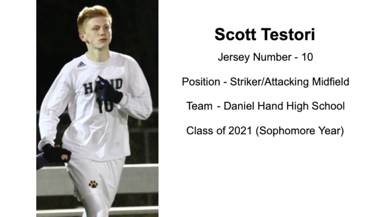 Scott Testori 2018 Daniel Hand High School Soccer Highlights
