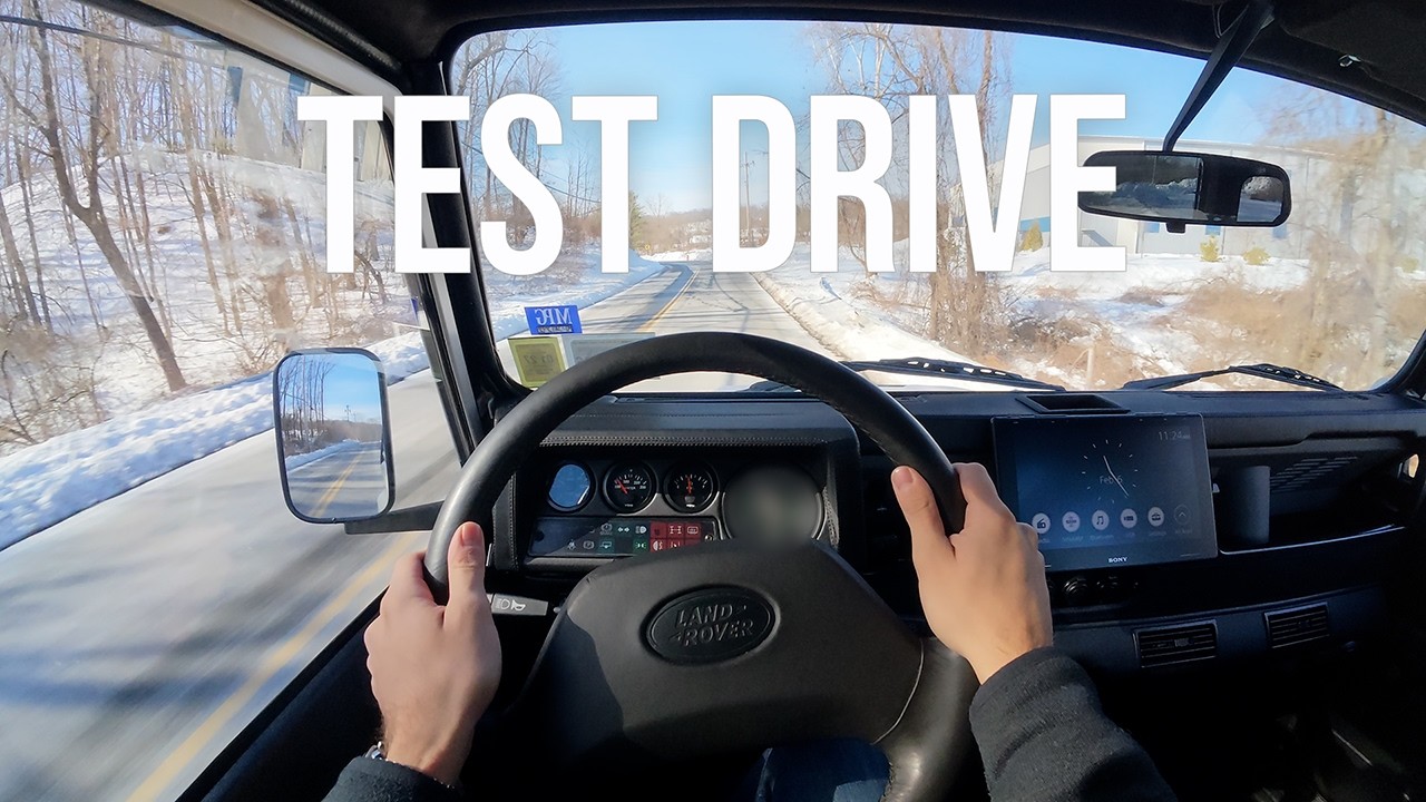 1996 Land Rover Defender 90 | POV Test Drive