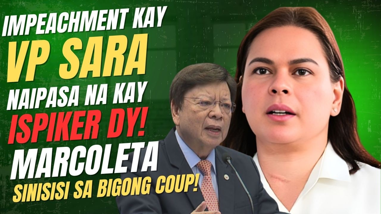 IMPEACHMENT NI VP SARA NAIPASA NA KAY ISPIKER DY! MARCOLETA SINISISI SA NABIGONG SENATE COUP!