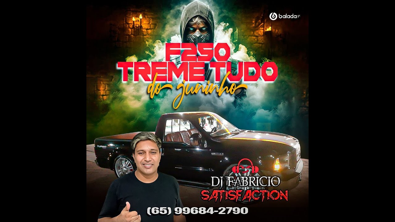 💿 F250 TREME TUDO MEGA BASS E DEEP HOUSE - DJ FABRÍCIO SATISFACTION 065 996842790