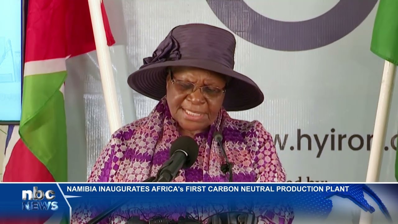 Namibia inaugurates Africa's first carbon-neutral production plant - nbc