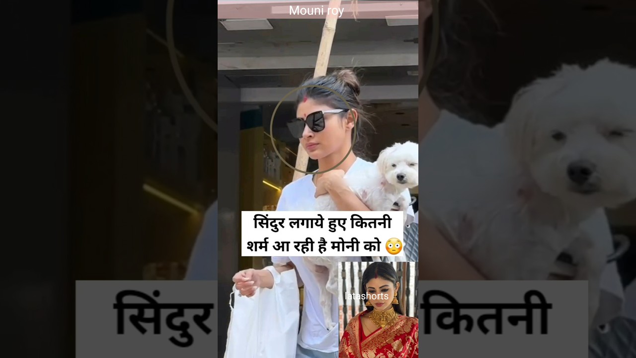 Mouni Roy looking beautiful In sindoor 🔥🤟&hearts;️