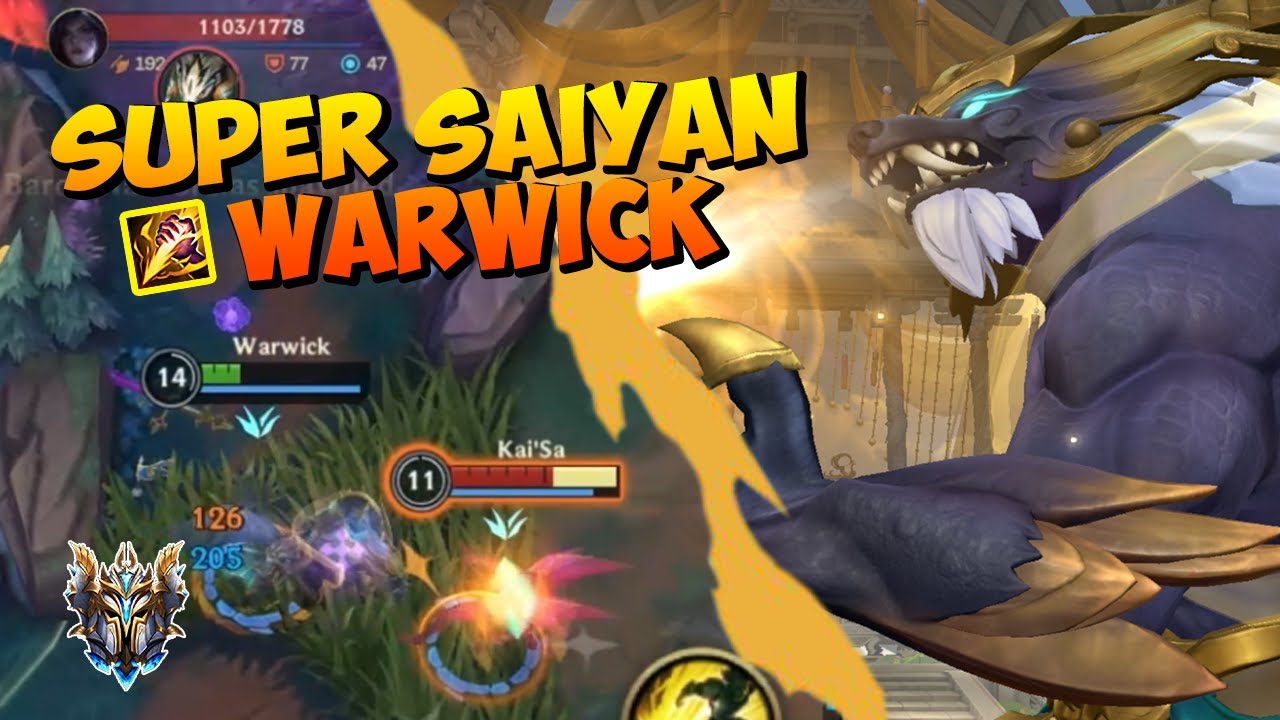 WILD RIFT WARWICK JUNGLE - ЛУЧШИЕ ДЖУНГЛИ ПОБЕЖДАЮТ!