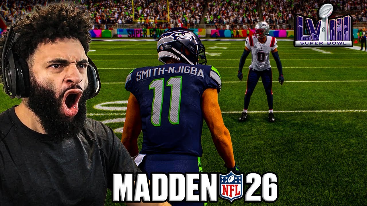 SUPER BOWL 1V1s AGAINST ANGEL! SEAHAWKS VS PATRIOTS WR VS DB!