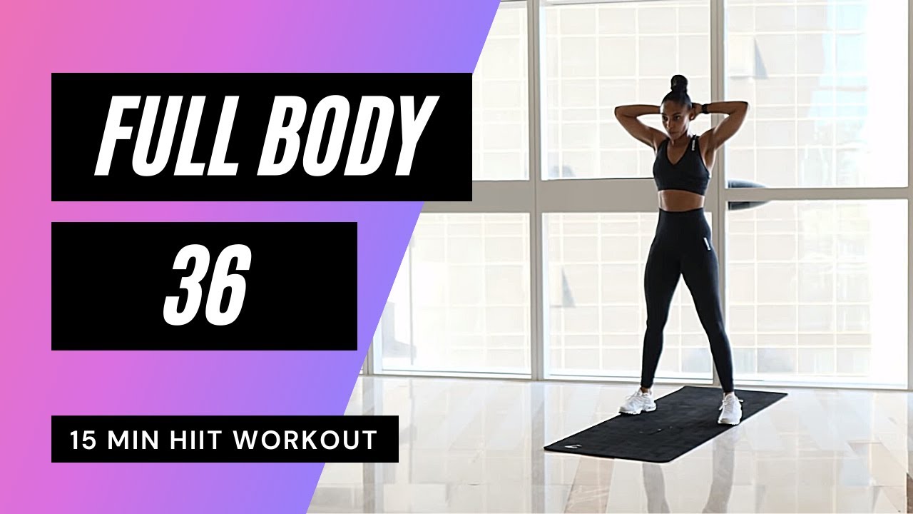 15 Min Full Body Workout / HIIT | MrandMrsMuscle