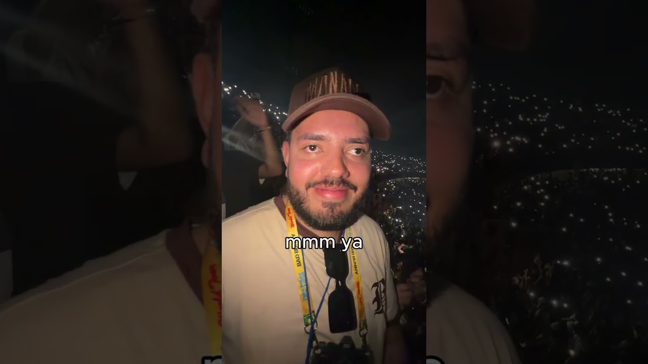 Primera fecha bad buni beibeeee en Medellín!! #badbunny #medellin #colombia #dtmf #superbowlbadbunny