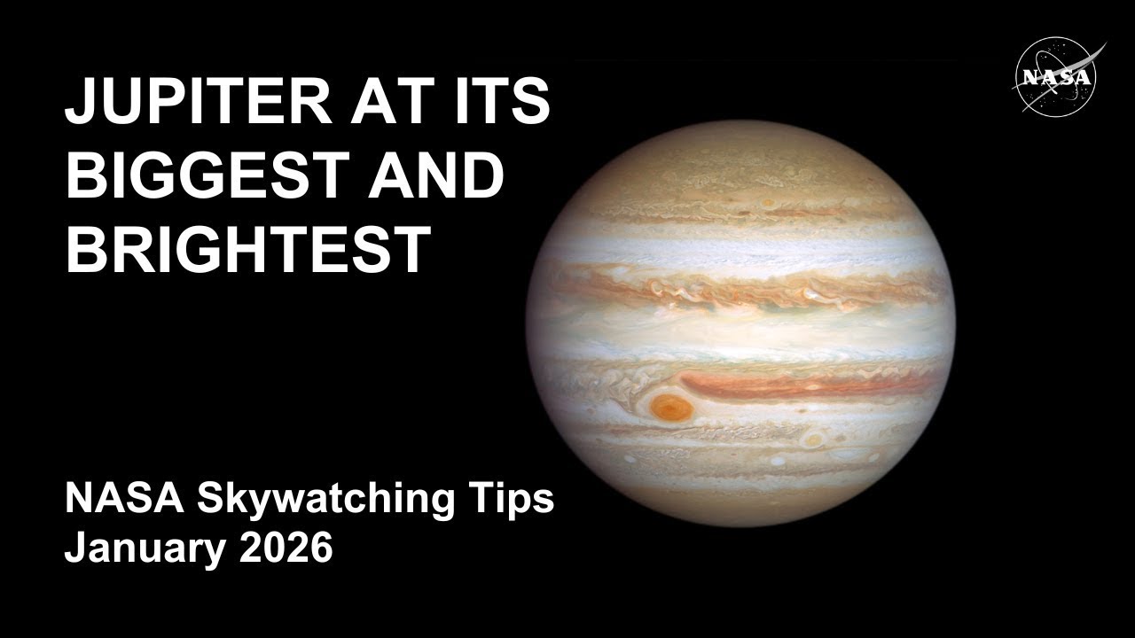 NASA What's Up: Skywatching Highlights for January 2026