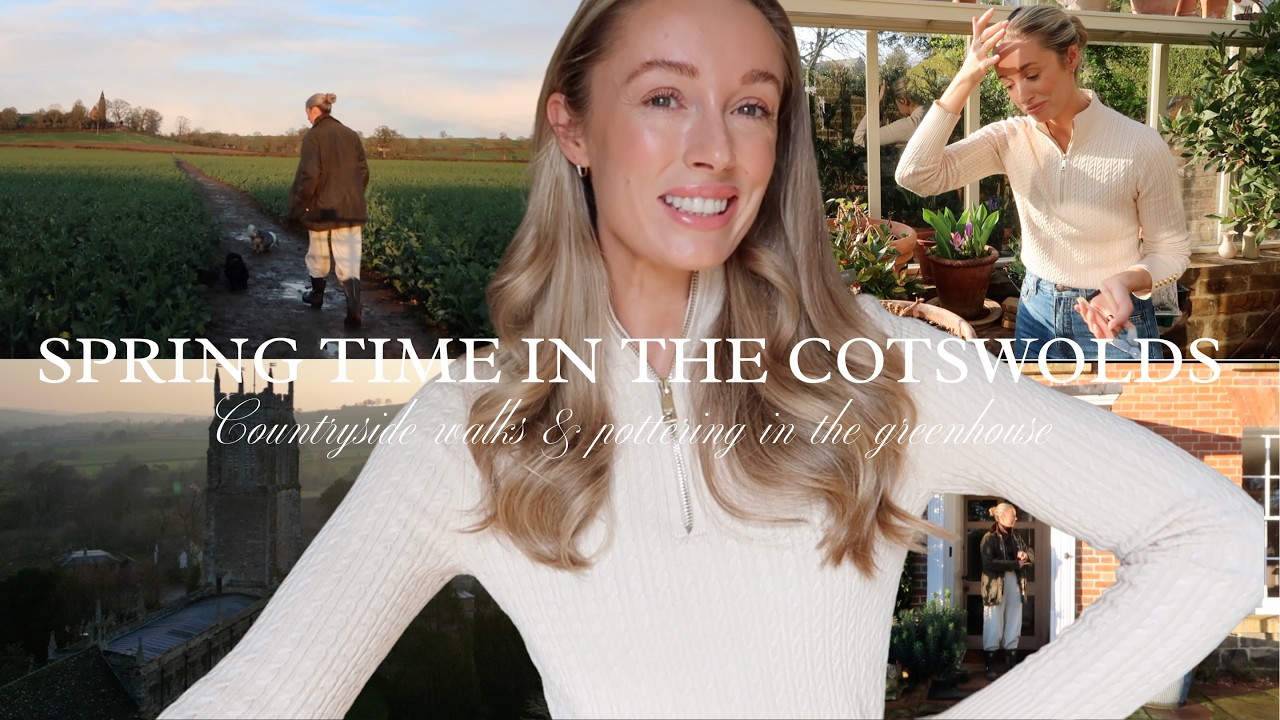 Spend a Week With Me 🌿 Spring in England & Cheltenham Gold Cup 🐎✨