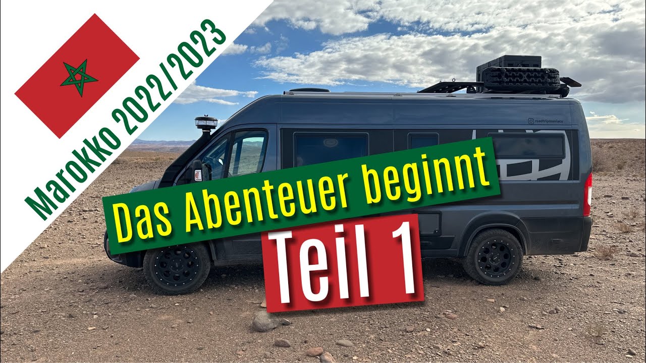 #1 - Erste Reise nach Marokko. Die Anreise und die ersten Tage in Marokko. Teil 1 von 2