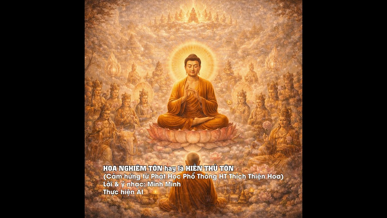 HOA NGHIÊM TÔN hay là HIỀN THỦ TÔN #nhạcphậtgiáo  #nammoadidaphat  #nhachaymoingay  #thiền