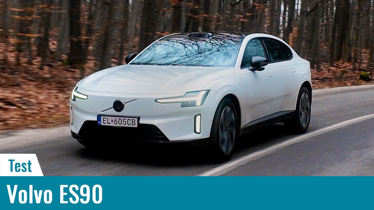 Veľmi sadne do ruky: Volvo ES90 Single Motor Extended Range Test 2026 4K