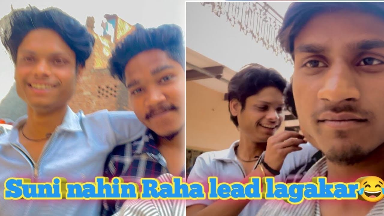 Suni nahin raha lead lagakar 😂🫵🏻#vlog #@sourabvloge #vlogs 