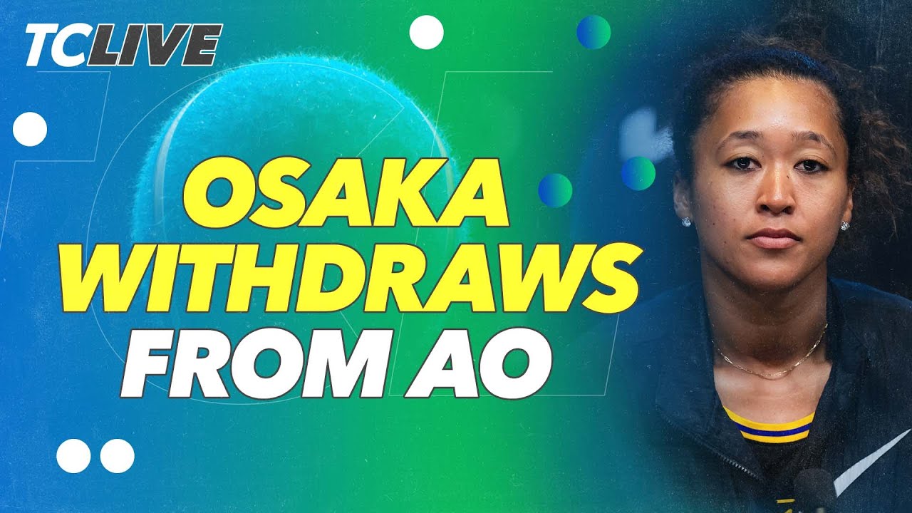 Naomi Osaka Withdraws from 2026 Australian Open | REACTION | TC Live
