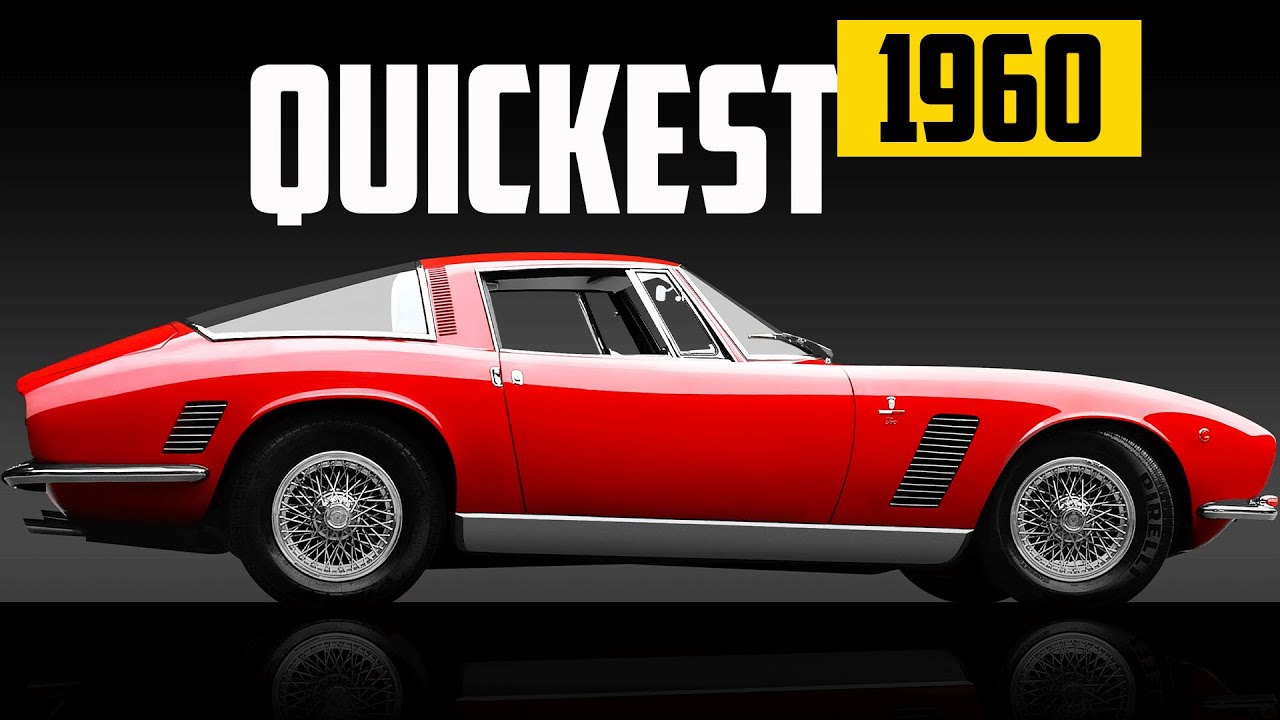 The 8 Quickest Muslce Cars of 1960s