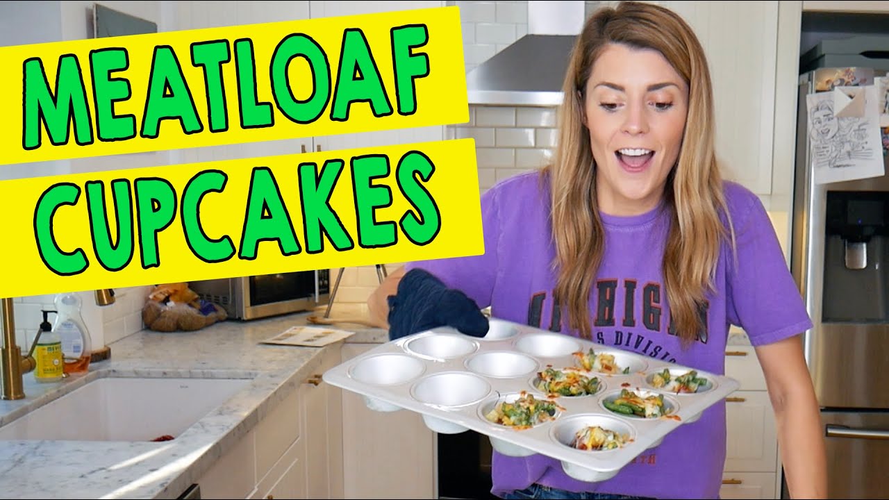HOW TO MAKE MEATLOAF CUPCAKES // Grace Helbig