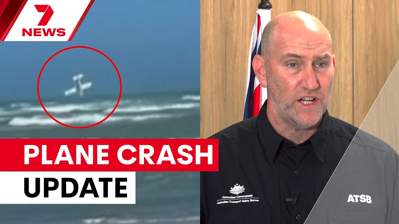 'Very steep nose down trajectory': ATSB update on fatal plane crash in South Australia | 7NEWS