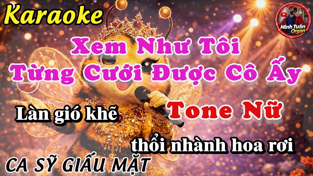 KARAOKE XEM NHƯ TÔI TỪNG CƯỚI ĐƯỢC CÔ ẤY TONE NỮ | Phòng em tôi đã từng nằm...