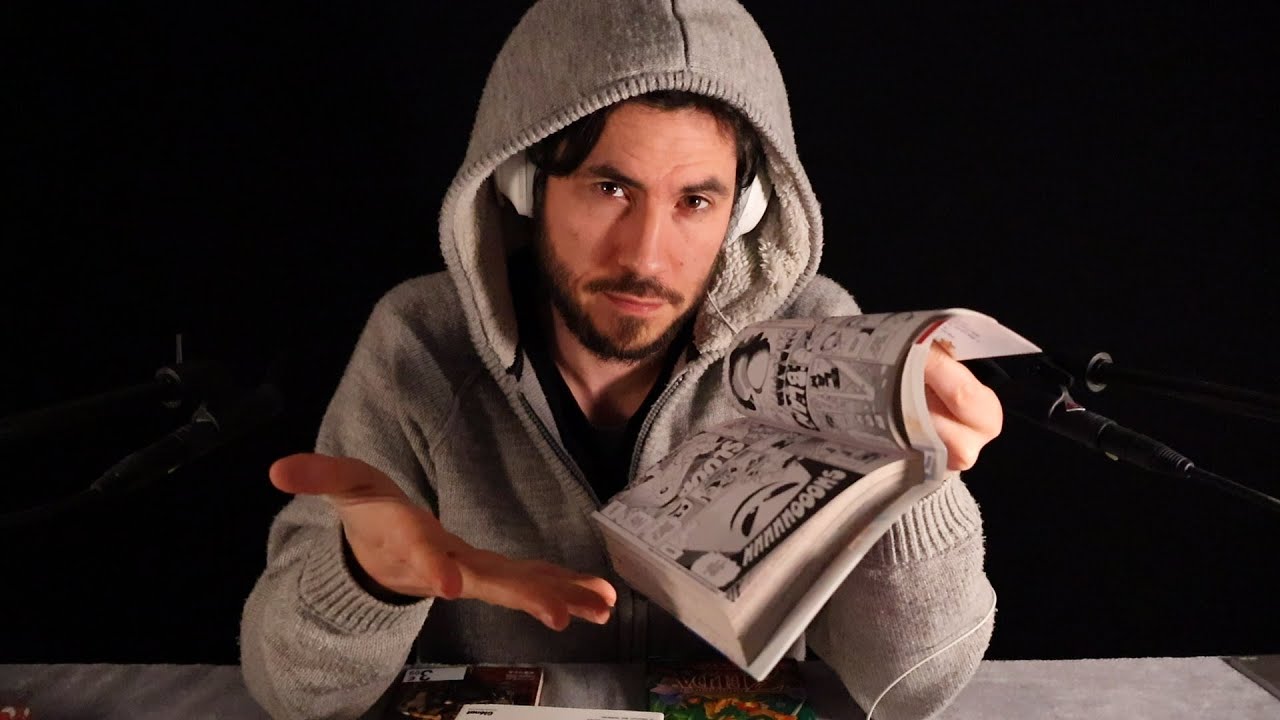 ASMR Page turning (et un peu de tapping) sur mes mangas