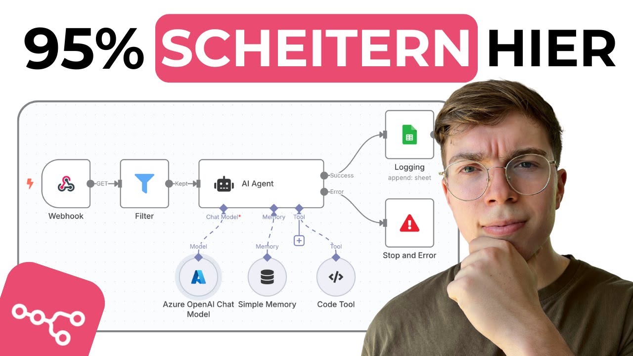 Diese 5 Fehler ruinieren deinen n8n-Workflow – so machst du ihn produktionsreif!