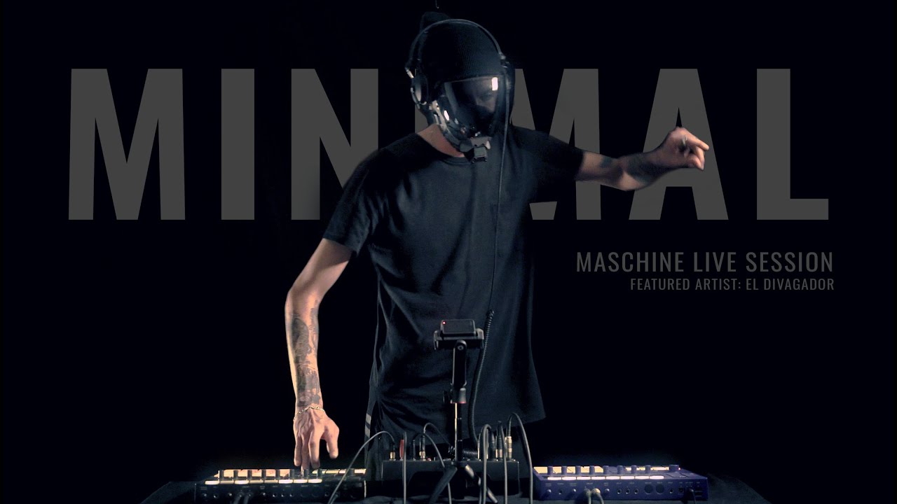 EL DIVAGADOR // MINIMAL LIVE SET - Maschine: Native Instruments // ANTIMATERIA 001