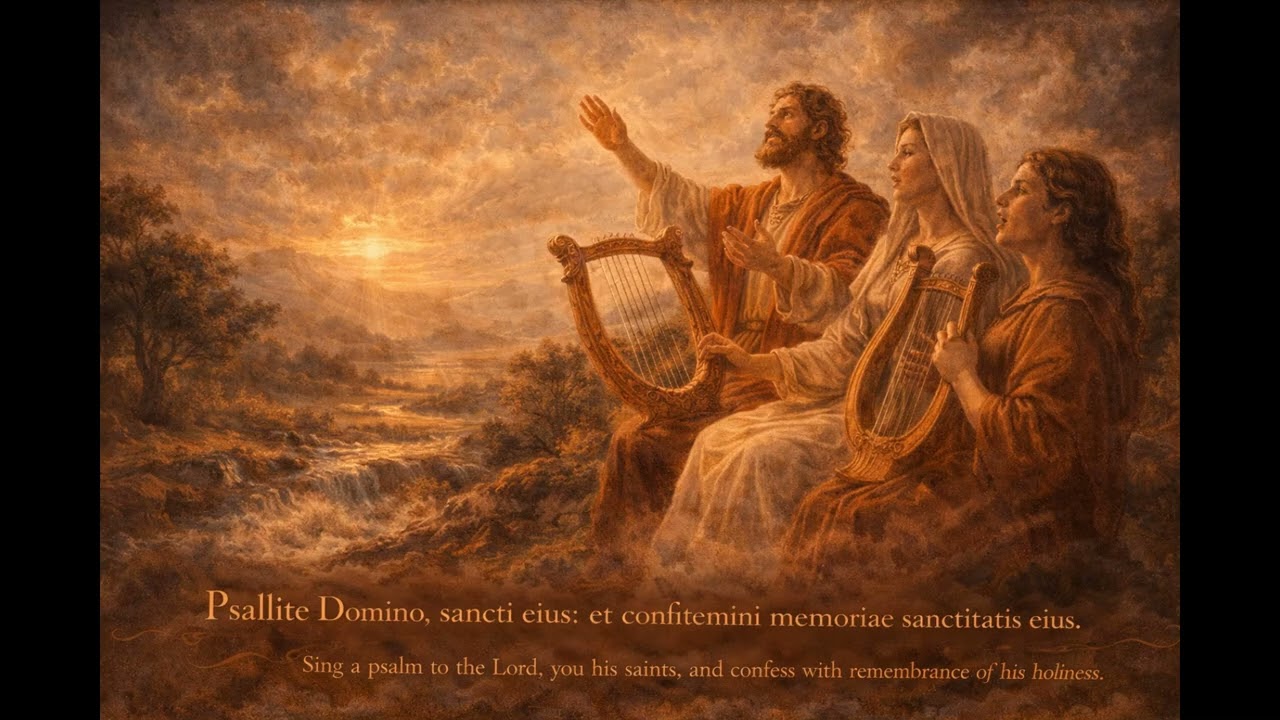 A Bible Song A Day | Vulgate Latin Bible | Psalm029 | Ethereal Version