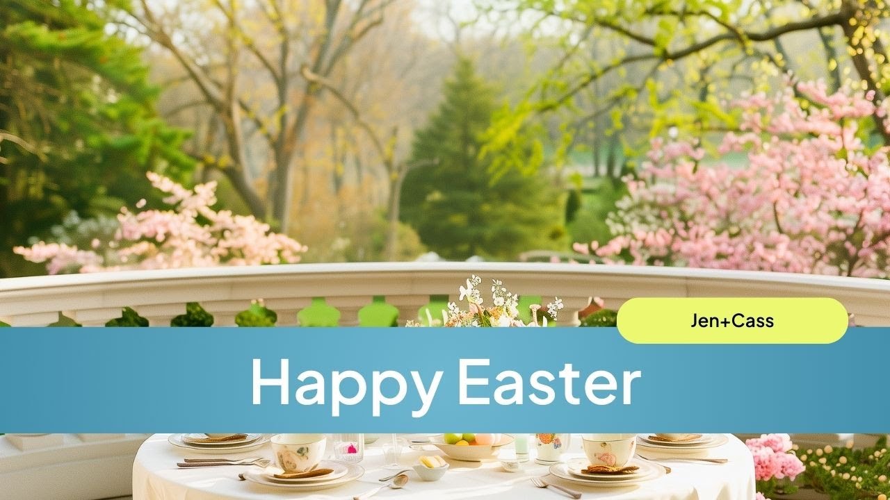 Easter Brunch | Spring Garden Ambience with Calm Music