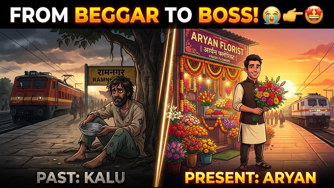 भिखारी से Businessman | एक फूल ने बदल दी Life | Hindi Motivational Story