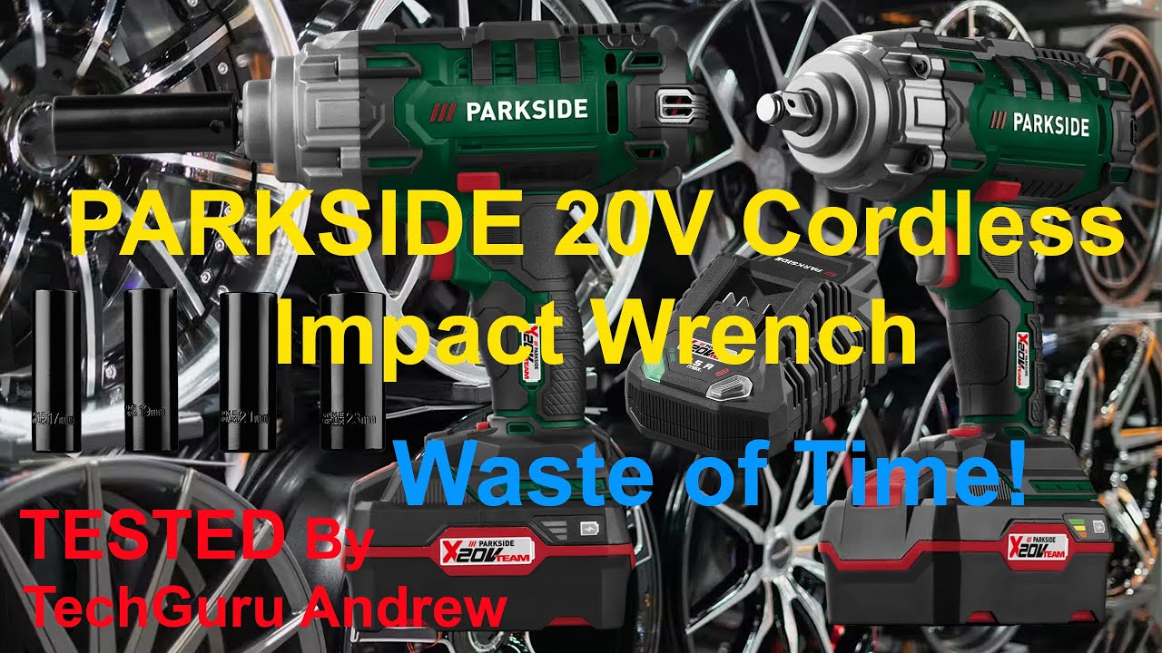 PARKSIDE 20V Cordless Impact Wrench PASSK 20 Li C4