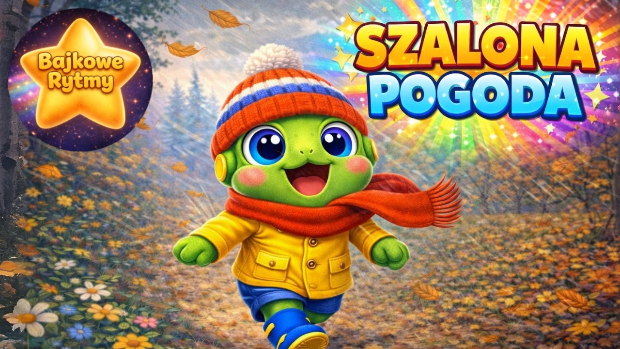 SZALONA POGODA🌧- piosenki dla dzieci - BAJKOWE RYTMY