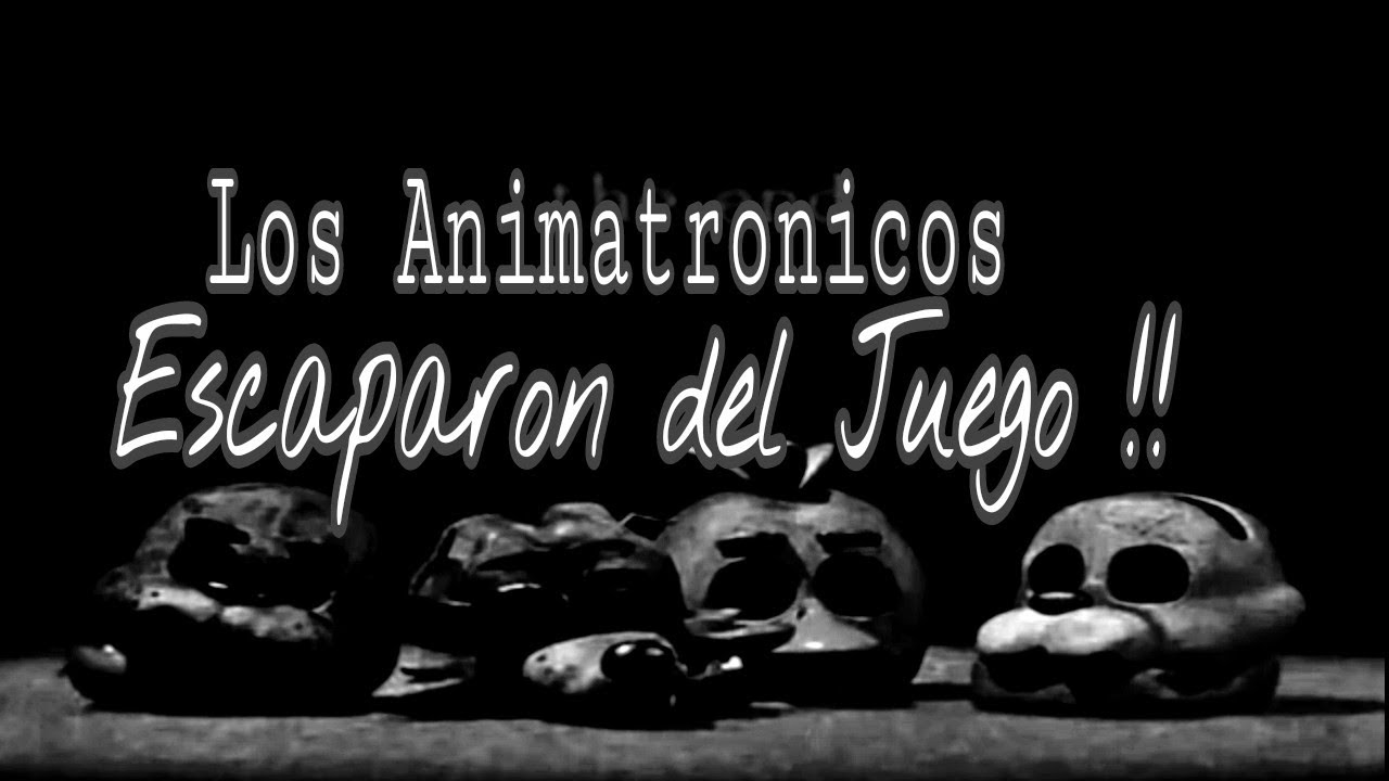 Creepypasta de FNAF - løs animatronicøs ESCAPARON del juego!!