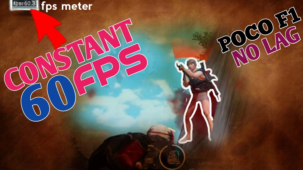CAN CONSTANT 60 FPS MAKE YOU A BEAST (POCO F1 60 FPS WITH CORVUS ROM) | PUBG MOBILE | AXOM