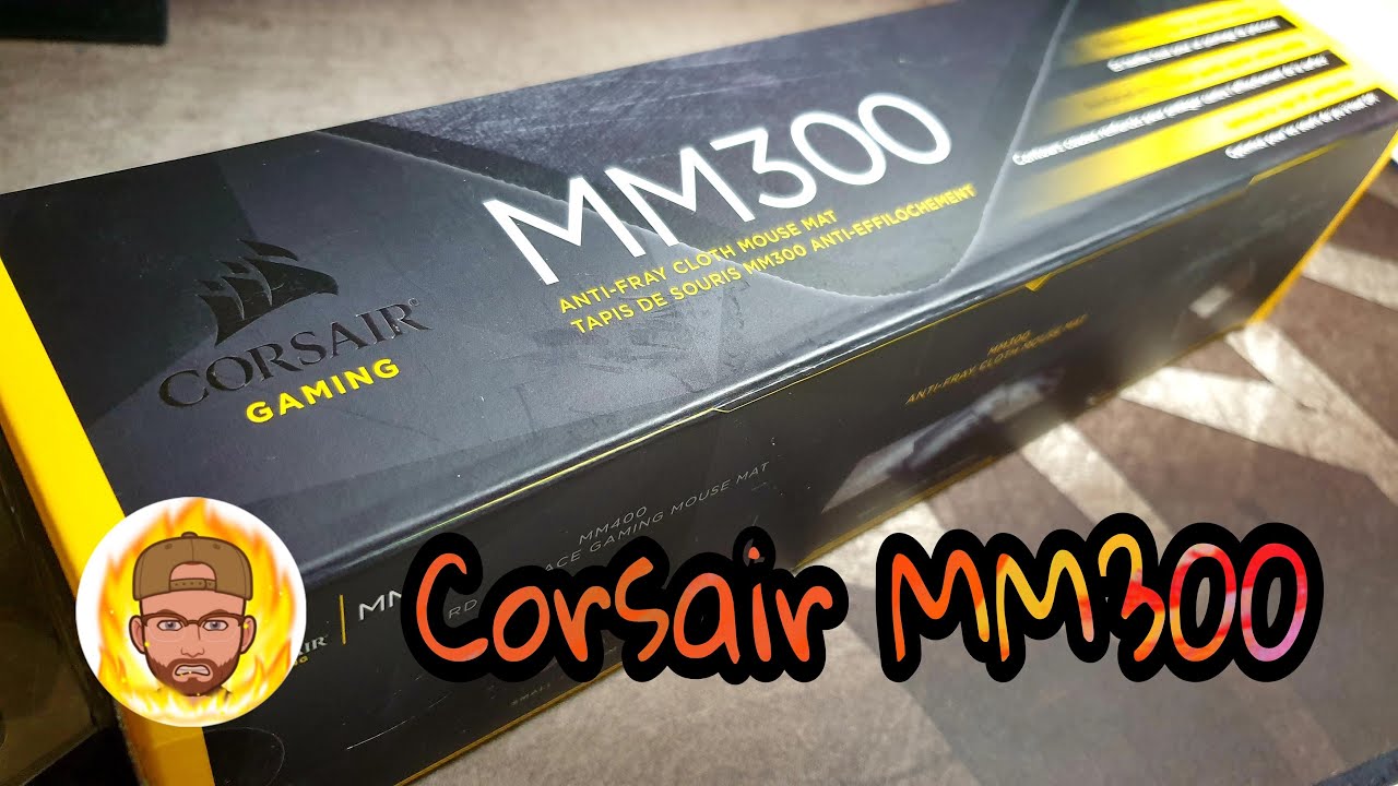 Обзор одного из лучших игровых ковров Corsair MM300 - лакомый кусочек 🤗🤗🤗