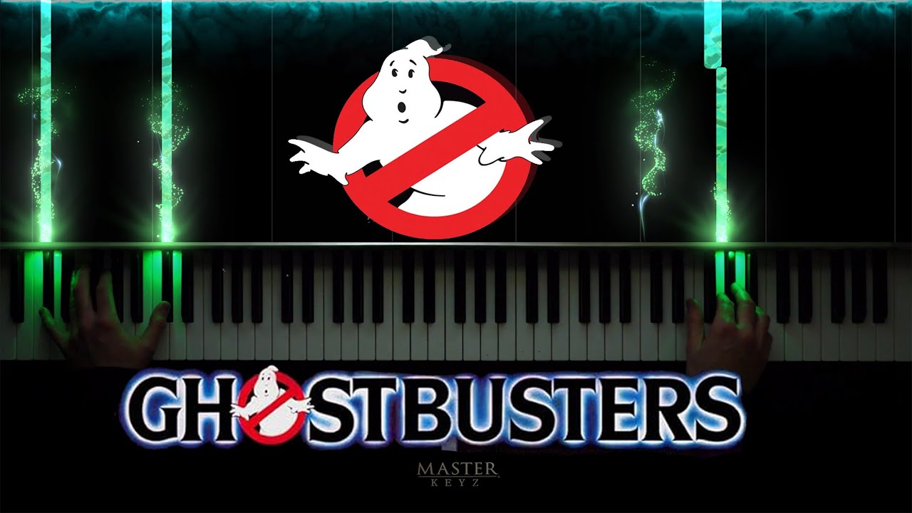 Ghostbusters Main Theme - 1984 - Elmer Bernstein Piano Arrangement