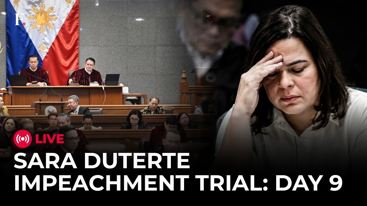 Sara Duterte Impeachment LIVE: Latest Update of Duterte Impeachment Trial | Philippines Senate LIVE