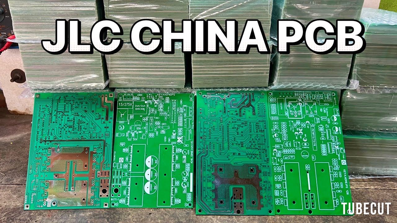 আলহামদুলিল্লাহ আমাদের JLCPCB CHINA PCB 73 sinewave PCB হাতে পাইছি 