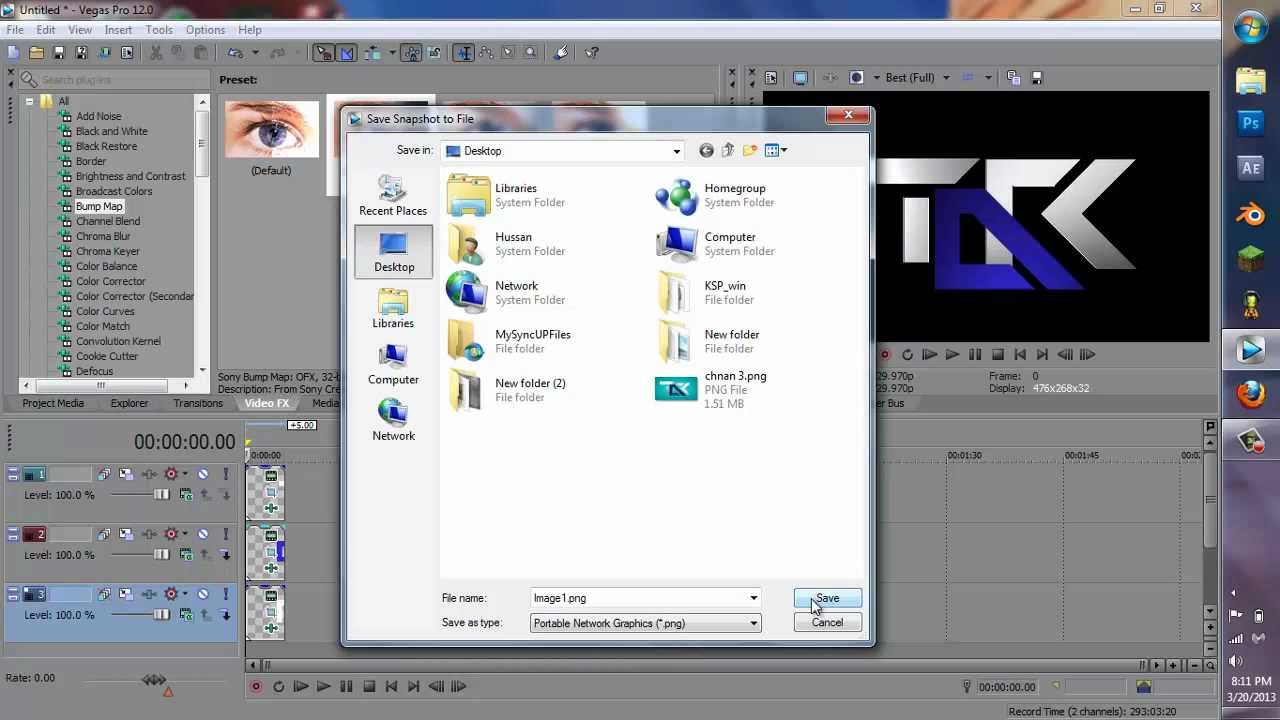 How to Make a Logo in Sony Vegas Pro 13/12