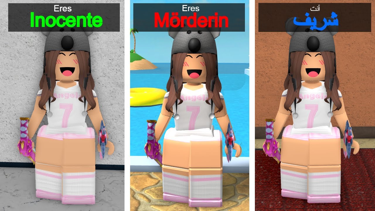 Playing MM2 in DIFFERENT LANGUAGES...