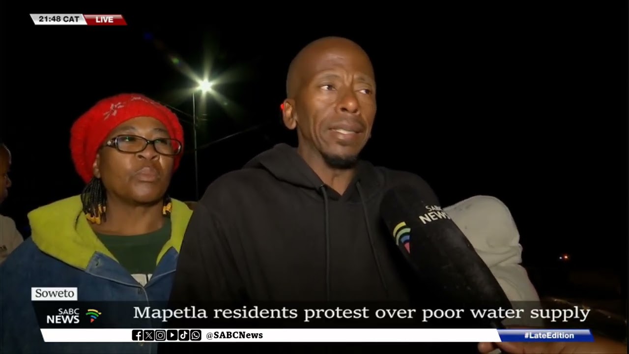 Mapetla residents protest over poor water supply