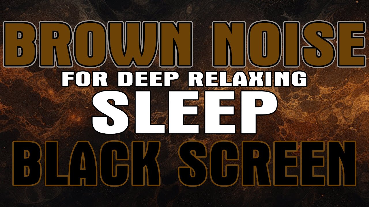 Brown Noise 10 Hours | Background Noise for Studying