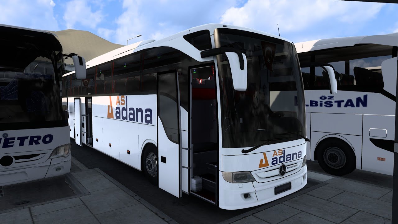 As Adana / Kahramanmaraş - Adana Otobüs Yolculuğu / Oyuncuyusbis Tourismo 16 Rhd Ets 2 Mod