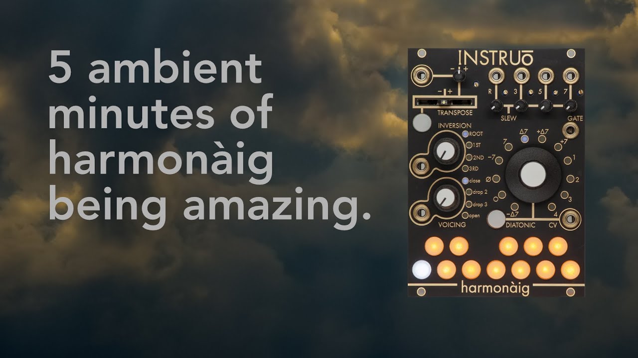 5 ambient minutes of Instruo harmonàig being amazing.