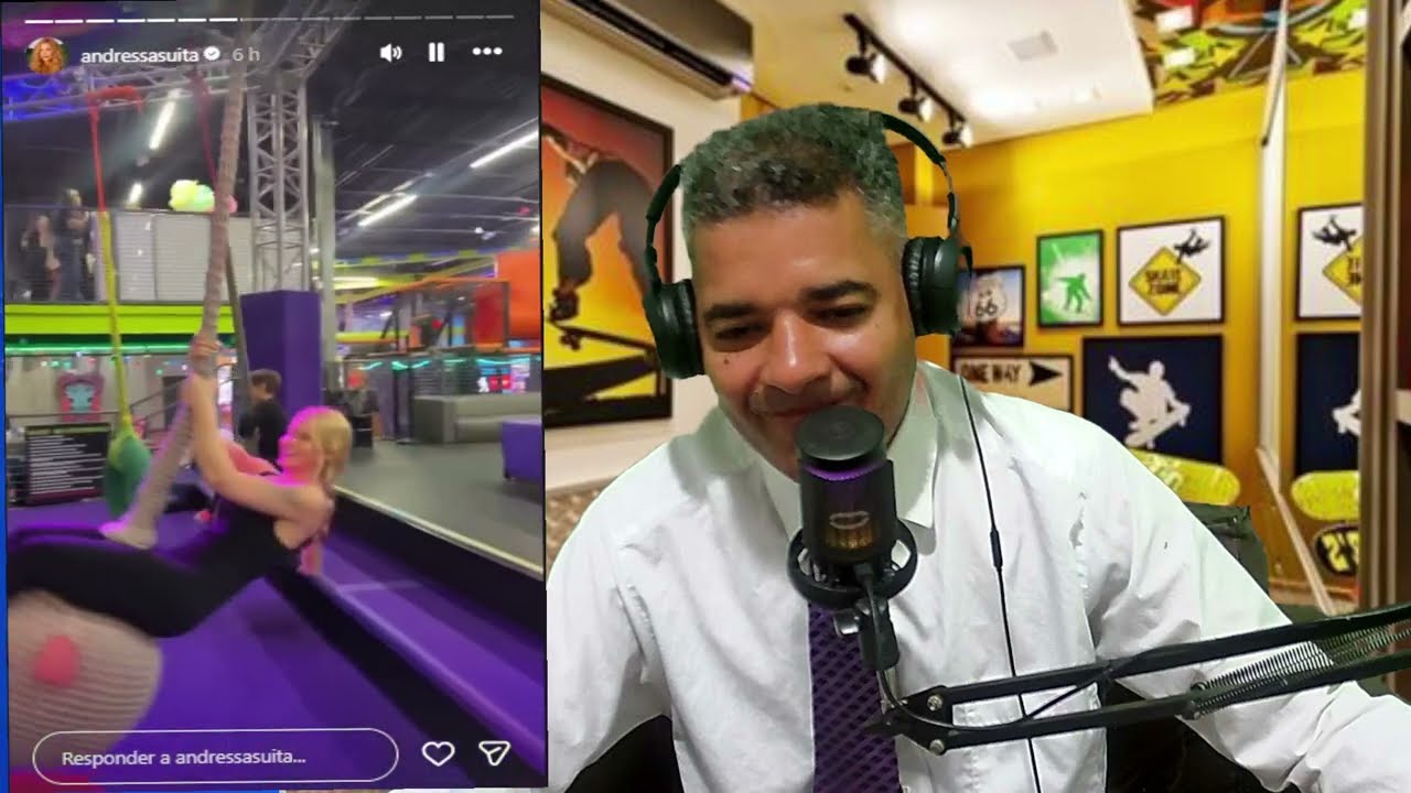 ANDRESA SUITTA SE DIVERTE COM OS FILHOS