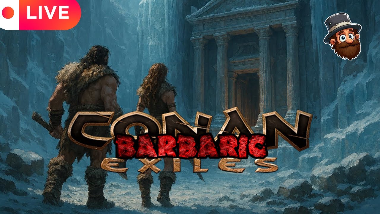 Facing the Frigid Temple of Frost Dungeon [E33] - Conan Exiles Barbaric Playthrough