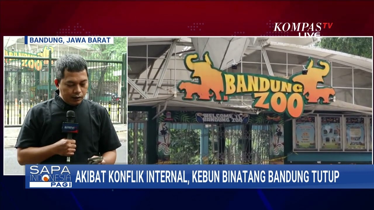 Konflik Internal Bandung Zoo Memanas, Begini Kondisi Satwa hingga Karyawan ｜ SAPA PAGI