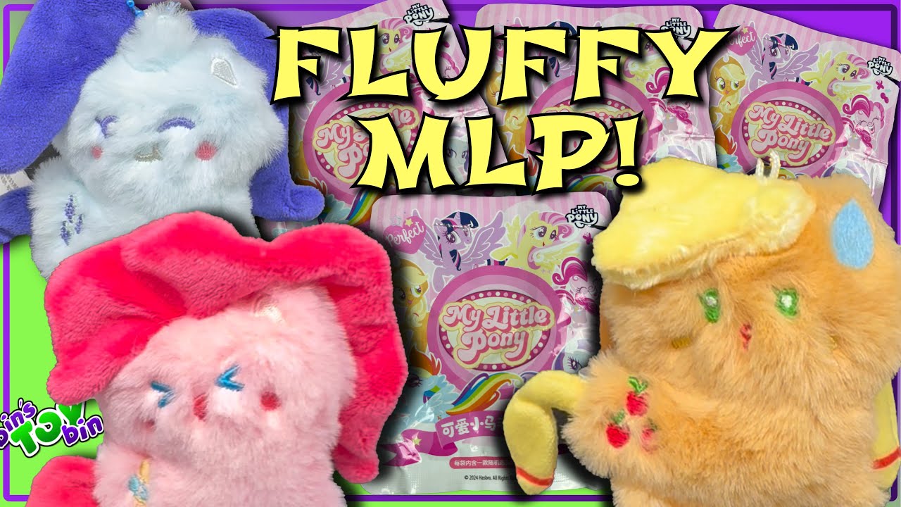There's New My Little Pony Collectibles in China..and They're SUPER FUZZY!